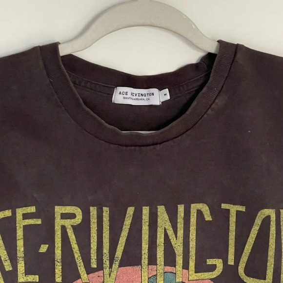 Ace Rivington Brown Graphic Short Sleeve Crewneck T-Shirt - 29292 - Picture 3 of 12